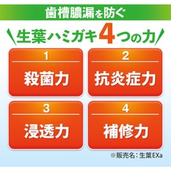 ヨドバシ.com - 小林製薬 生葉 生葉（しょうよう）EX 薬用歯磨き 歯槽