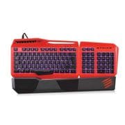 ストライク3 ゲーミング キーボード レッド MC-STRIKE3RZ
