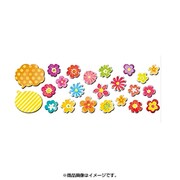 チャンキーステッカー フラワー TM00468