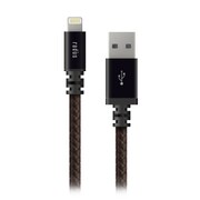 断線に強いライトニングケーブル 0.1m モカ AL-ALW01M