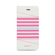LP-I6SDLREPK [iPhone 6/6s用 REEL デザインPUレザーカバー ピンク]