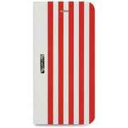 LP-I6SPDLSRRD [iPhone 6s Plus/6 Plus用 STRIPE デザインPUレザーカバー レッド]