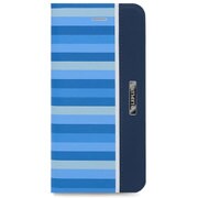 LP-I6SPDLKNBL [iPhone 6s Plus/6 Plus用 KANADE デザインPUレザーカバー ブルー]