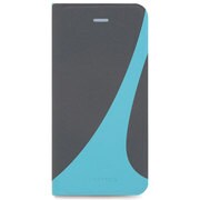 LP-I6SPDLSWBL [iPhone 6s Plus/6 Plus用 SWEAT デザインPUレザーカバー ブルー]