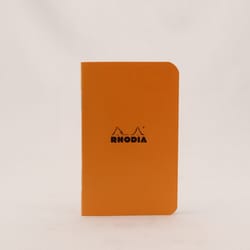 ロディア クラシック ホチキス留めノート ミニ 5mm方眼 サイズ（7.5×12cm） オレンジ cf119158