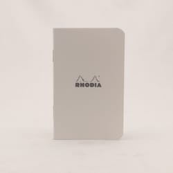 ロディア クラシック ホチキス留めノート ミニ 5mm方眼 サイズ（7.5×12cm） ホワイト cf119151