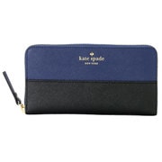 PWRU3898 418 [ラウンドファスナー長財布 CEDAR STREET LACEY INDIGO/BLACK]