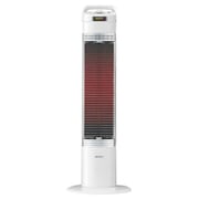 コアヒートスリム 900W~115W 転倒時電源OFF 首振り機能付 ホワイト DH-915R W