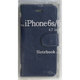 BJSL-IP6NV [iPhone 6用 手帳型ケース カード収納 ストラップ取付ホール付 ネイビー]
