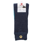 MJAF5460W [HEAT NAVI KNIT LEG COVER レディース ブルー]