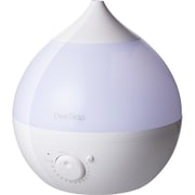 アロマ加湿器(超音波式) Dew Drop L(デュードロップL) 6~8畳 ホワイト HFT-1512WH