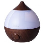 アロマ加湿器(超音波式) Dew Drop L(デュードロップL) 6~8畳 ダークブラウン HFT-1513DB
