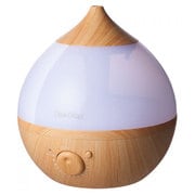 アロマ加湿器(超音波式) Dew Drop L(デュードロップL) 6~8畳 ナチュラルブラウン HFT-1513NB