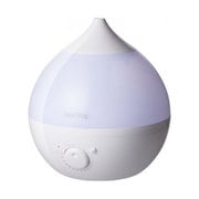 アロマ加湿器(超音波式) Dew Drop M(デュードロップM) 4~6畳 ホワイト HFT-1510WH