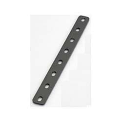 ユニバーサルステー ストレート200mm(2.3mm厚) M6ボルト用/8PLCS スチール製ブラック塗装仕上げ 0900-529-10101
