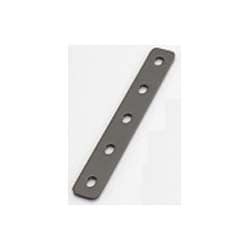 ユニバーサルステー ストレート150mm(2.3mm厚) M6ボルト用/5PLCS スチール製ブラック塗装仕上げ 0900-529-10201