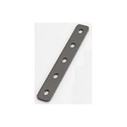 ユニバーサルステー ストレート150mm(2.3mm厚) M6ボルト用/5PLCS スチール製ブラック塗装仕上げ 0900-529-10201