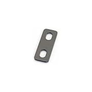 ユニバーサルステー ストレート 70mm(2.3mm厚) M10ボルト用/2PLCS スチール製ブラック塗装仕上げ 0900-529-10403