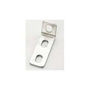 ユニバーサルステー L型/90°100mm(2.5mm厚) M10ボルト用/3PLCS ステンレス製素地 1個 0900-529-20503