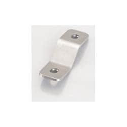 ユニバーサルステー Z型70mm(2.5mm厚) M6ボルト用/2PLCS ステンレス製素地 0900-529-20801