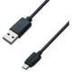USB充電＆同期ケーブル microUSB 1.8A 1.2m AJ-466