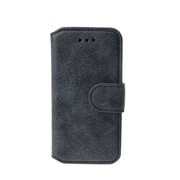 SW-LT1503-NV [iPhone 6s Premium Leather 本革二つ折り横開きオールドタイプ ネイビー]