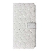 SW-LT1504-WH [iPhone 6s Synthetic Leather エナメルキルティング横開きタイプ ホワイト]