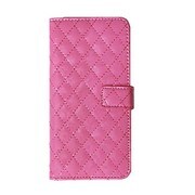 SW-LT1504-PK [iPhone 6s Synthetic Leather エナメルキルティング横開きタイプ ピンク]