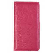SW-LT1601-PK [iPhone 6s Plus Premium Leather 本革二つ折り横開きタイプ ピンク]