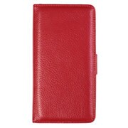 SW-LT1601-RE [iPhone 6s Plus Premium Leather 本革二つ折り横開きタイプ レッド]