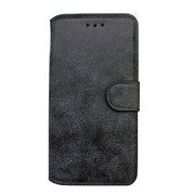 SW-LT1603-BK [iPhone 6s Plus Premium Leather 本革二つ折り横開きオールドタイプ ブラック]