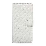 SW-LT1604-WH [iPhone 6s Plus Synthetic Leather エナメルキルティング横開きタイプ ホワイト]