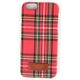 I6N06-15C625-06 [WETHERBY 15FW Bartype Check for iPhone 6/6s レッドブラウン]
