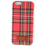 I6N06-15C625-06 [WETHERBY 15FW Bartype Check for iPhone 6/6s レッドブラウン]