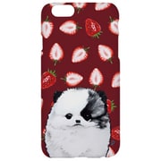 I6S06-15C631-06 [iPhone 6s TOUGT CASE Animal Series Pomeranian & Strawberry]