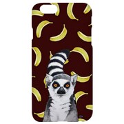 I6S06-15C632-01 [iPhone 6s TOUGT CASE Pomeranian Ring Tailed Lemur & Banana]