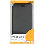 RT-P9SLC2 B [iPhone 6/6s スタンド機能付きスリムレザーケース 合皮 ブラック]