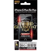 RT-P10FT T1 [iPhone 6 Plus/6s Plus 9H耐衝撃・光沢・防指紋ハイブリッドガラスコートフィルム 高光沢タイプ]