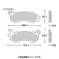 SBSブレーキパッド 205MS 777-0205022