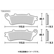 SBSブレーキパッド 736HF CBR1100 777-0736000