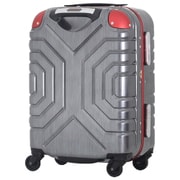 グリップマスター スーツケース 28L ヘアラインブラック/レッド B5225T-44
