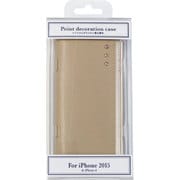 iPhone 6s ポイントデコブックケース ブラウン