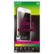 DG-IP6PSG3FWH [iPhone 6 Plus/6s Plus ガラスフィルム 透明クリア 全面保護 スタンダード 0.33mm ホワイト]