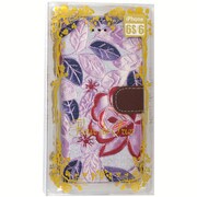 IL-IP6FLW-PUR [リーフケース iPhone 6/6s PU]