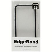 BP6-47-013 [Edge Band iPhone 6/6s BKリム/WH]