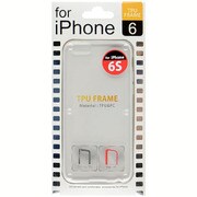 CCi6S-04WH [TPUフレームケース iPhone 6s/6 WH]