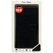CCi6S-05BK [ブックタイプケース iPhone 6s/6 BK]