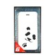 AL01506-WH [パンダブックケースiPhone 6/6s WH]