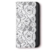AB6651iP6S [Lace diary iPhone 6s/6 ブラック]