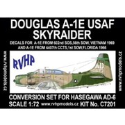 7201 [1/72 レジンパーツコンバージョンセットシリーズ No.1 AE-1 スカイレイダー 米空軍 レジンコンバージョンセットw/デカール ハセガワ AD-6用]